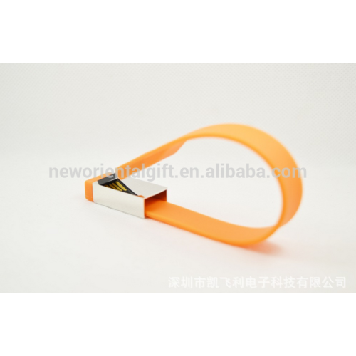 Sillicone Wristhand Bracelet USB Flash Drives with colorful cheapest 1-32GB
